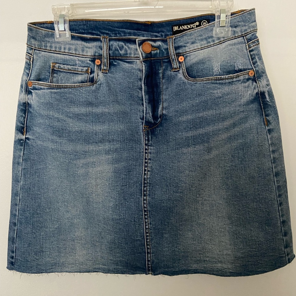 Blank NYC denim skirt
